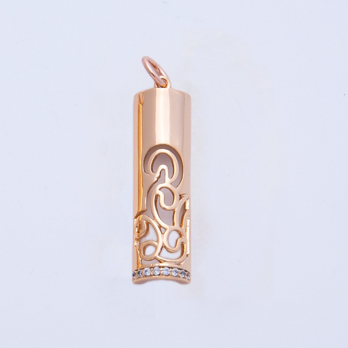 The Rose in the Scroll - selected supplier variant CHARMS-00394